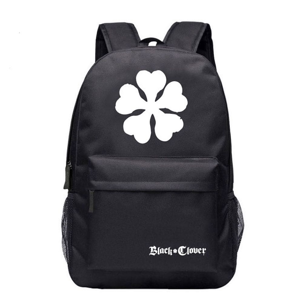 Mochila Anime School Bag Blacks Clovers Kids 35x17x48cm
