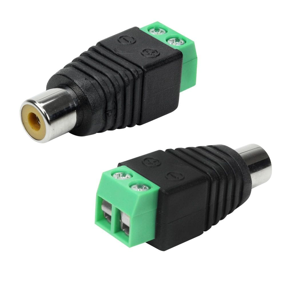 Jack Borne Rca Femea Com Borne Parafuso 062-9773