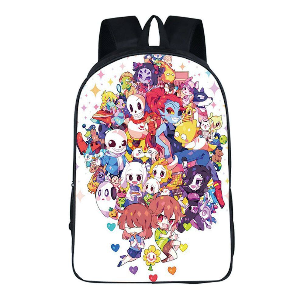 Mochila Anime School Bag Undertales Papyrus para crianças
