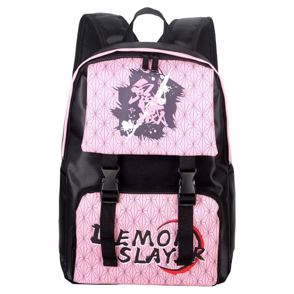 Mochila escolar Anime Demons Slayers Kam para crianças