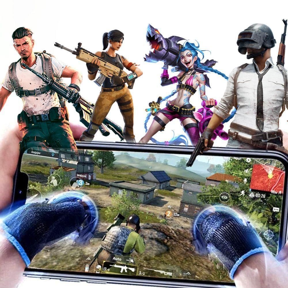 20X Luvinha Luva Dedo Gamer Jogar Competitivo