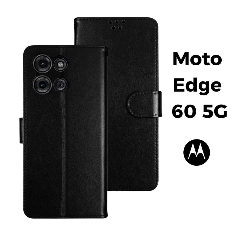Capa Capinha Carteira Flip Compativel Para Moto Edge 60 5G