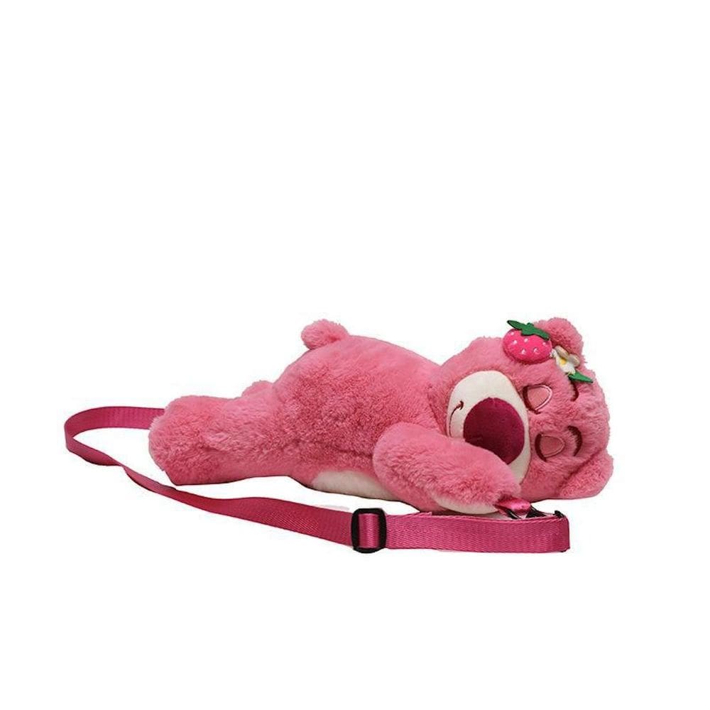 Bolsa de ombro Sleeping Strawberry Bear para crianças