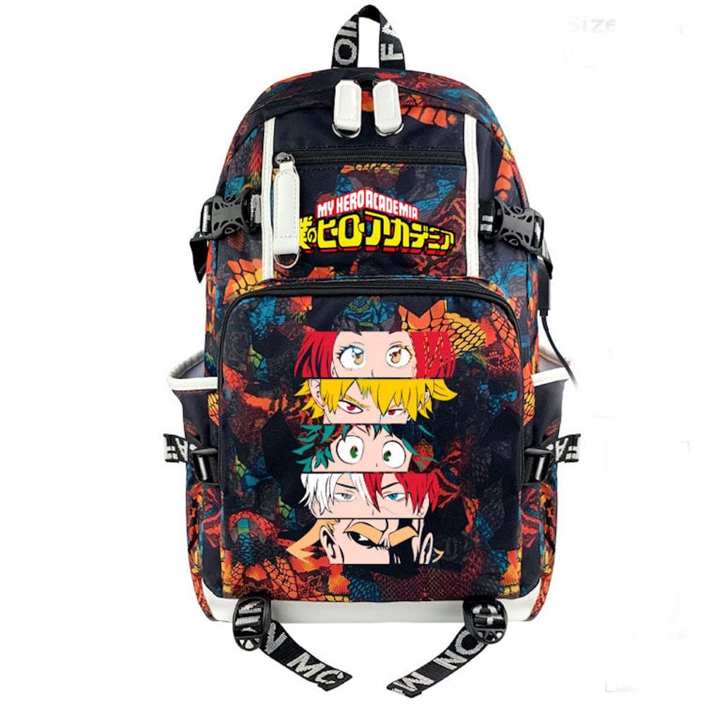 Mochila escolar Mys Heros Academias Anime para crianças