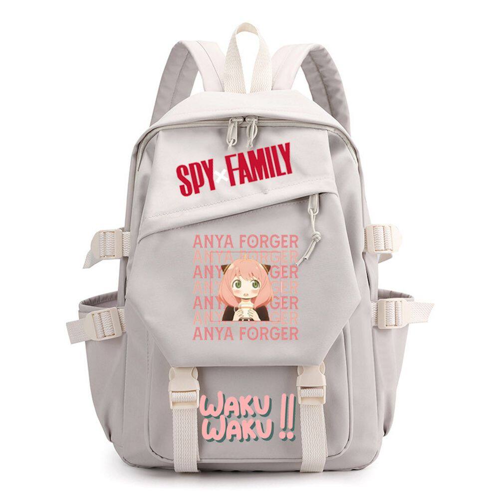 Mochila Spys Familys Anyas Forgers Cartoon Kids School