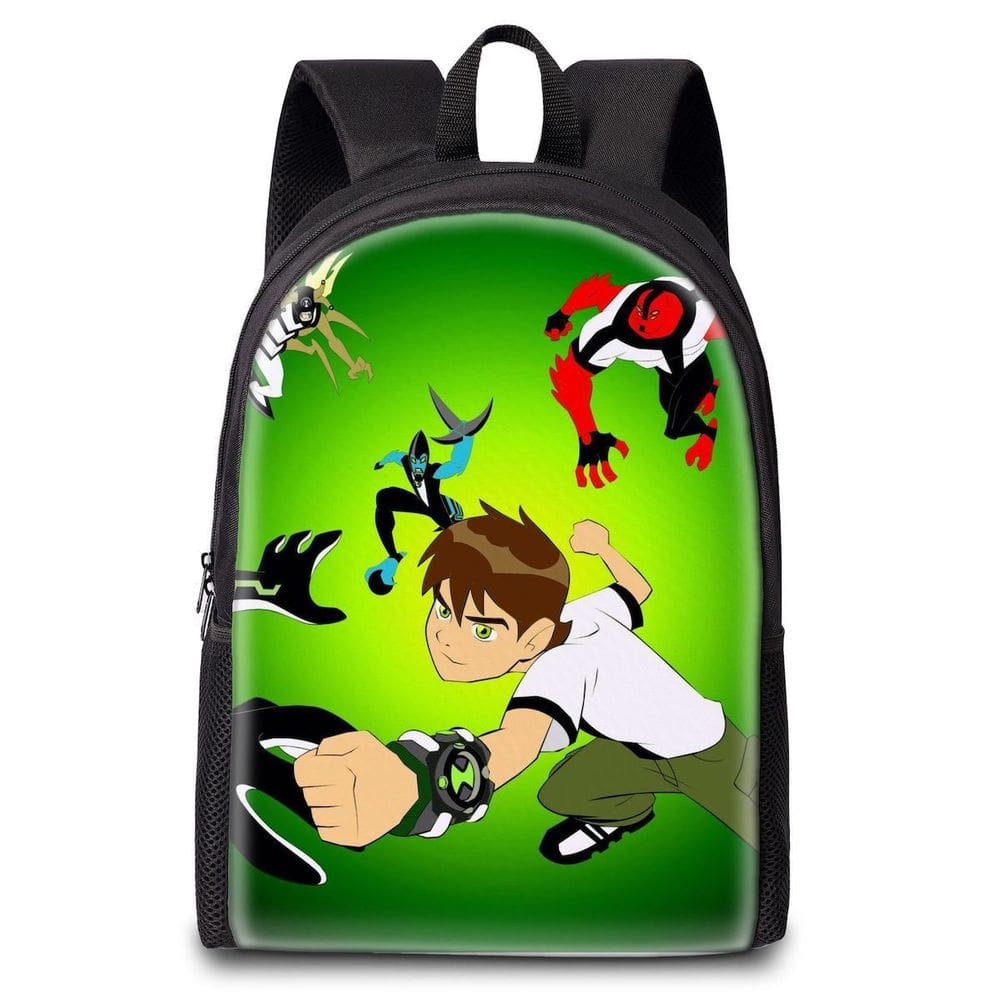 Mochila escolar Bens 10 Anime para crianças