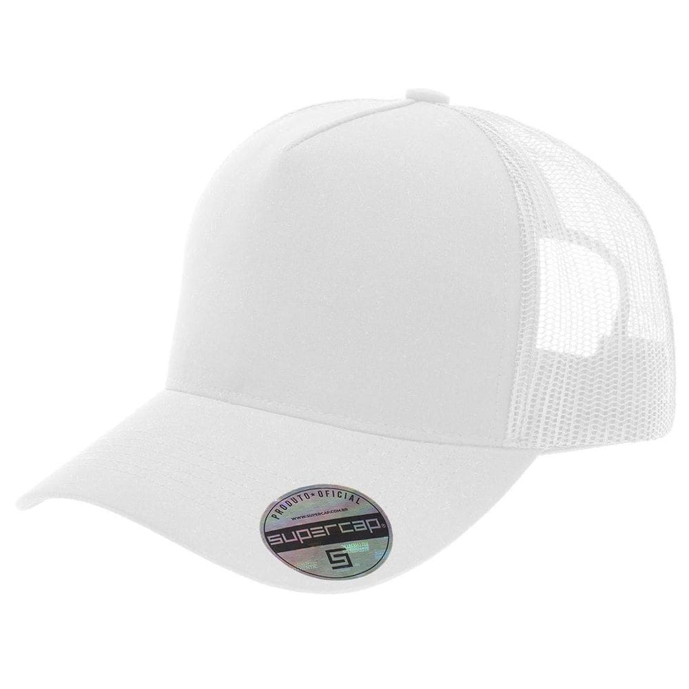 Boné Aba Curva Trucker Frente Americana Liso Supercap 26427