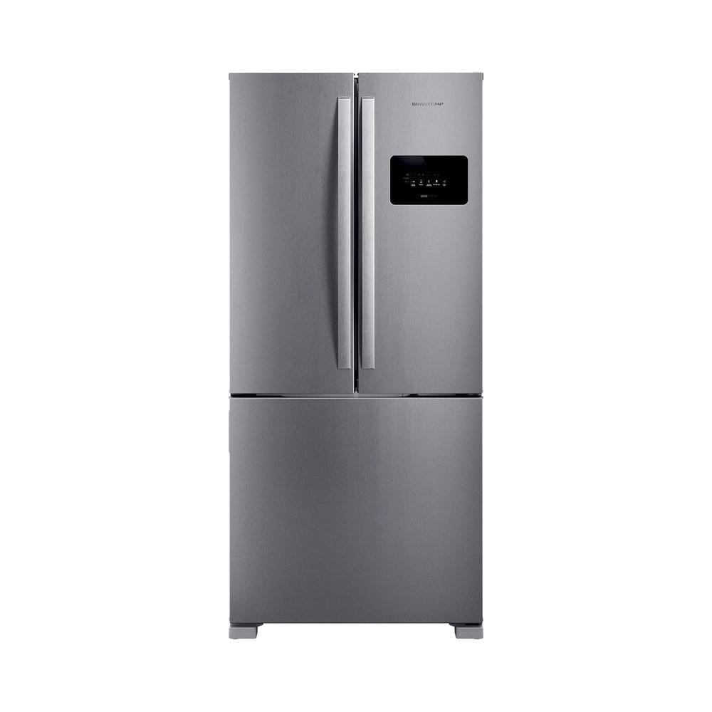 Geladeira French Door 3 Portas Inox Design e Tecnologia Premium Brastemp - BRO85MK