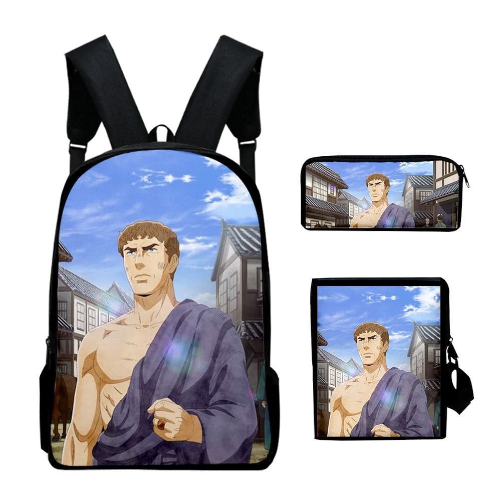 Mochila escolar 3 unidades/lote Thermaes Romaes Novaes para crianças