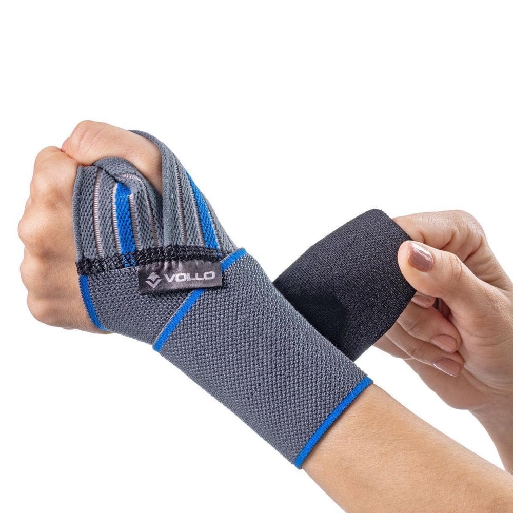 Munhequeira De Pulso Compressão Articulada Relieve