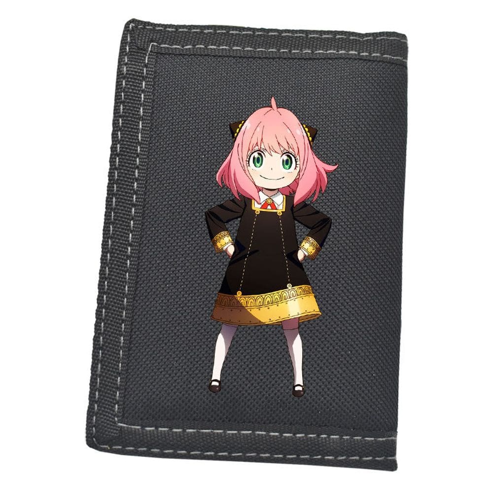 Wallet Spys Family Anyas Forgers Personagens de anime Slim BiFo