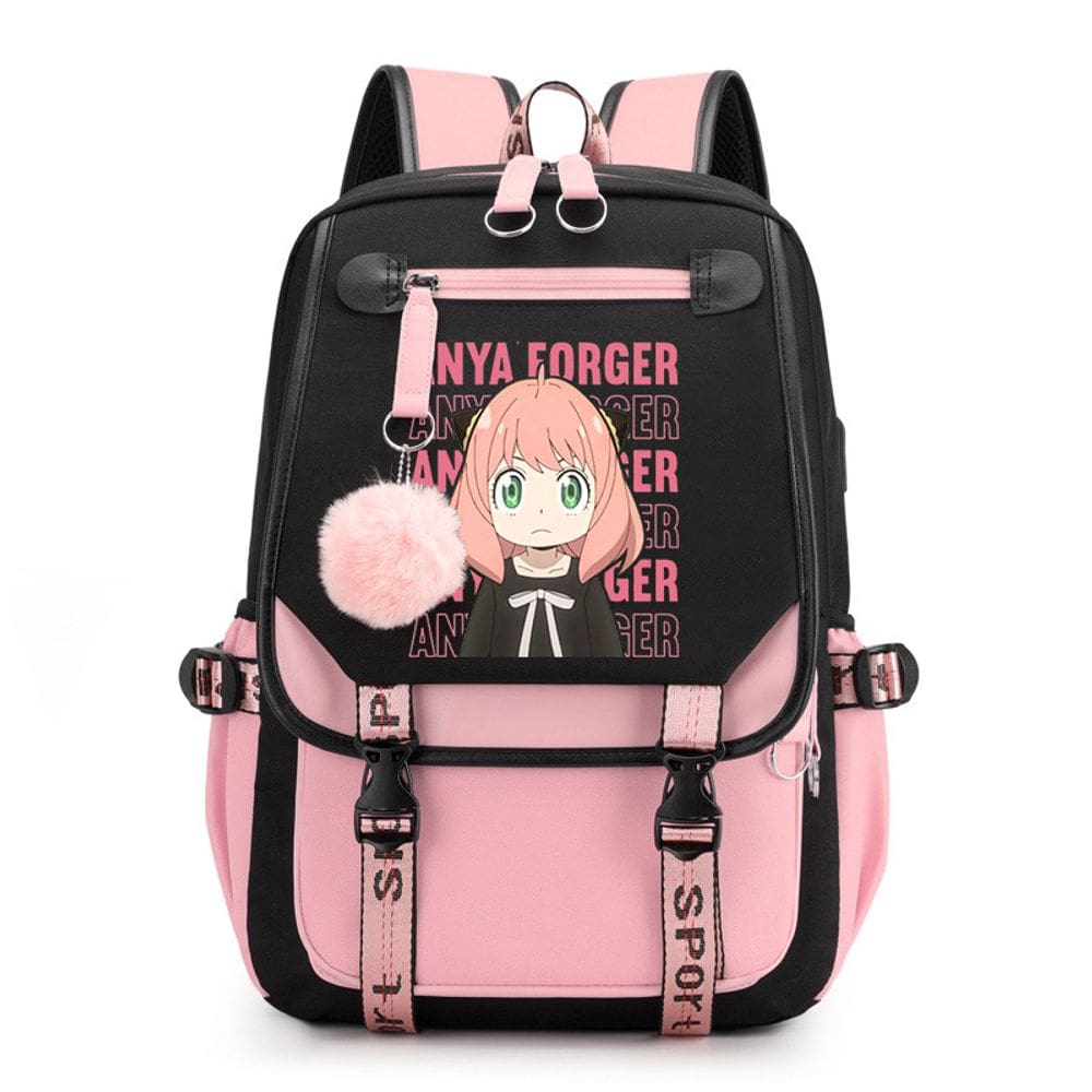 Mochila escolar de anime Spys Familys Anyas Forgers