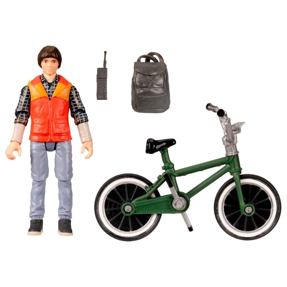 Boneco Action Figure Stranger Things 10cm Will com Bike
