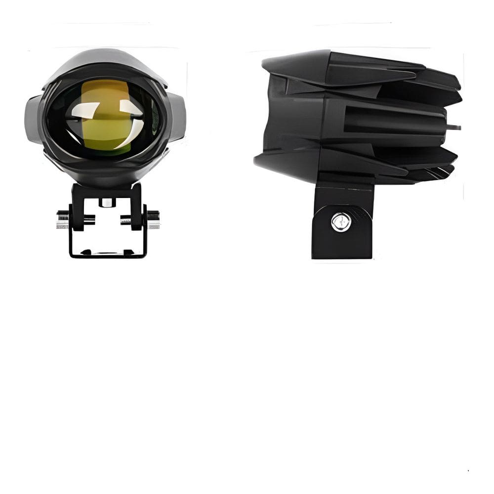 Farol Auxiliar Led 20w Dc9-50v Prova D Agua Led Preto