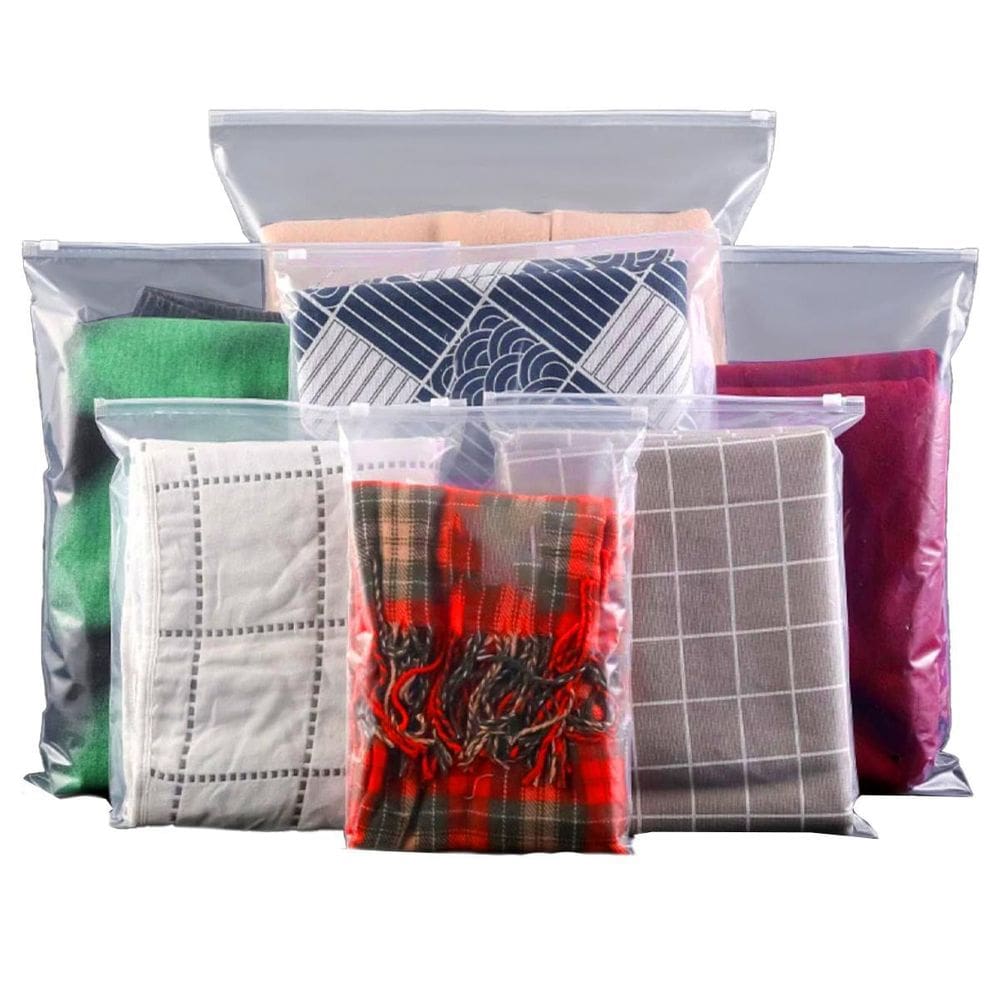 Saco Ziper Fecho 20X30Cm Roupa 100Uni Plástico Embalagem Loc