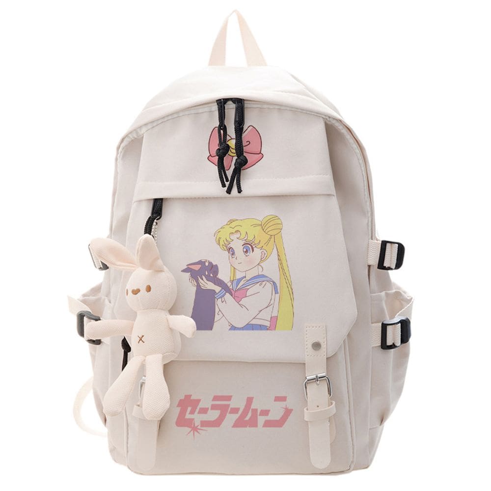 Mochila Sailors Moons Tsukinos Usagis Cartoon Kids Nylon