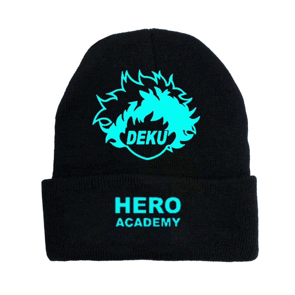 Chapéu de malha My Heros Academias Anime Winter Beanie unissex
