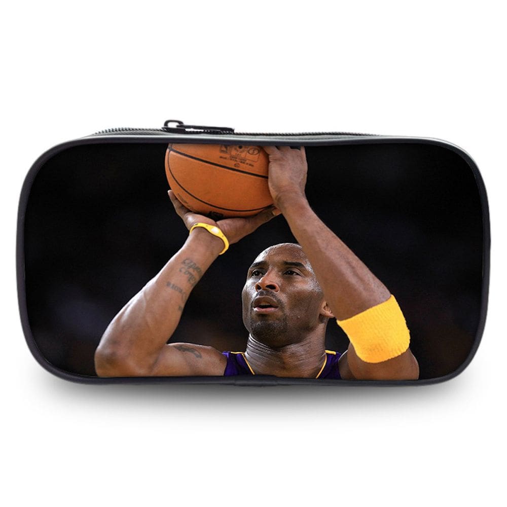 Bolsa de lápis Kobes Bryants Sports Star Cartoon Anime Case