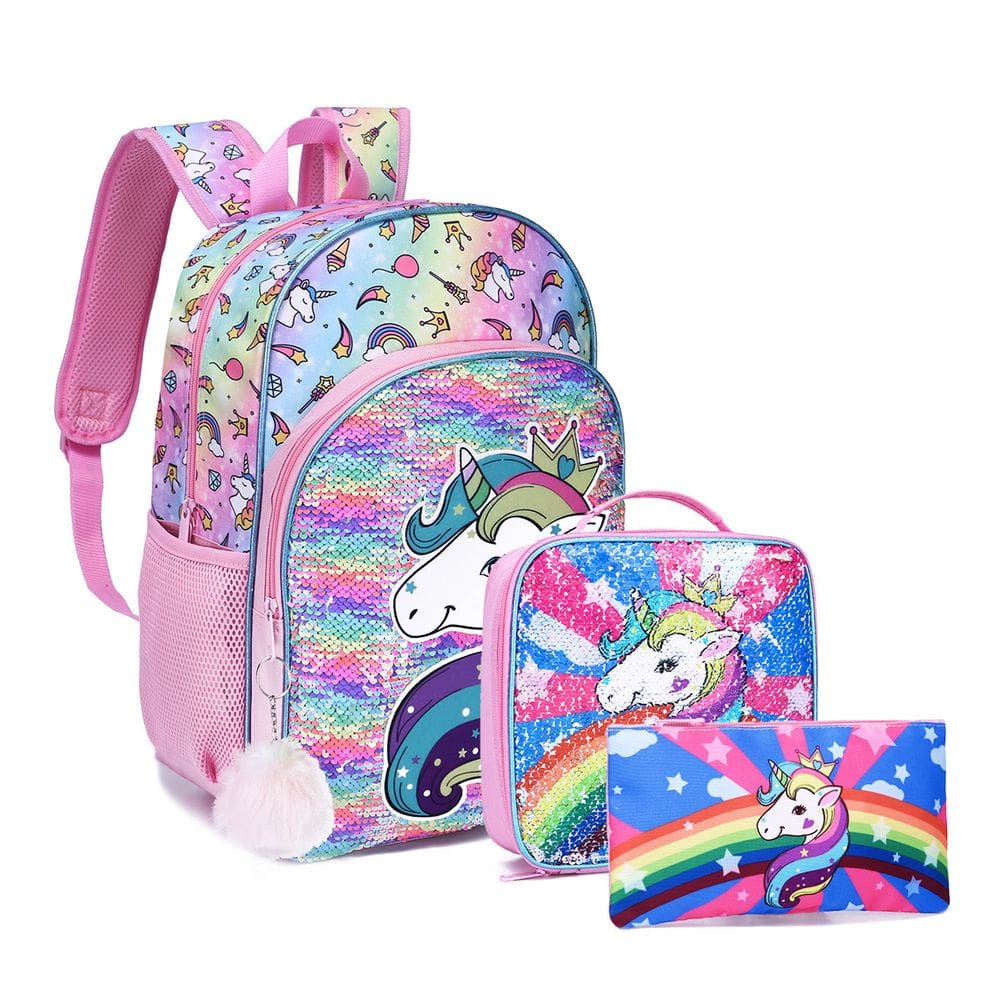 Conjunto de 3 bolsas escolares My Little Pony Friendship is Magic