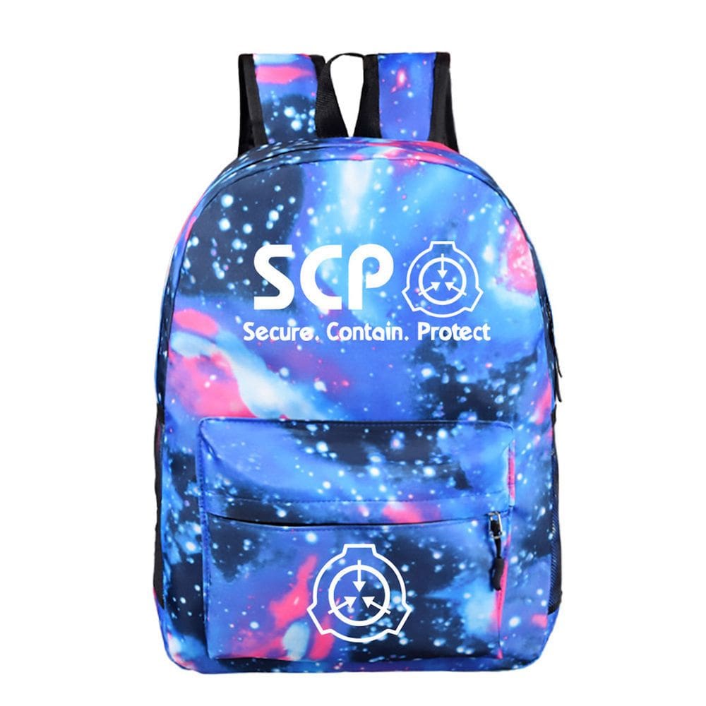 Mochila SCPS Foundations Cartoon Kids School Canvas 0,45 kg