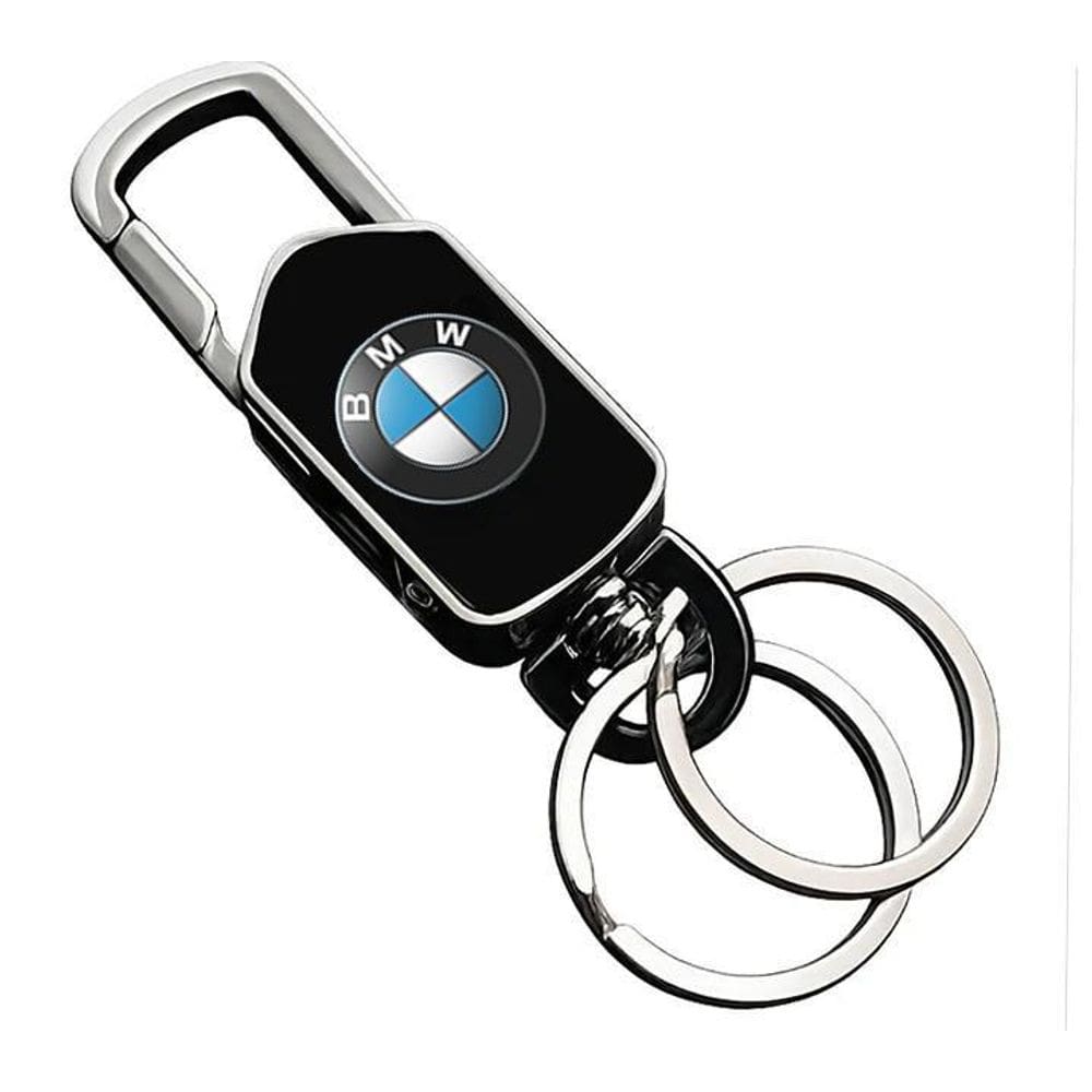 Chaveiro Para Bmw Logo Colorida Giratório Série 1 X1 X2 - P