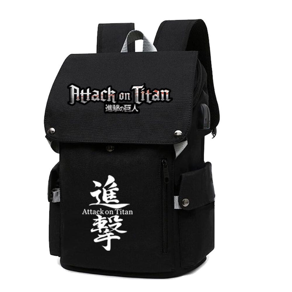 Mochila Attack on Titans Levis Ackermans Cartoon Kids