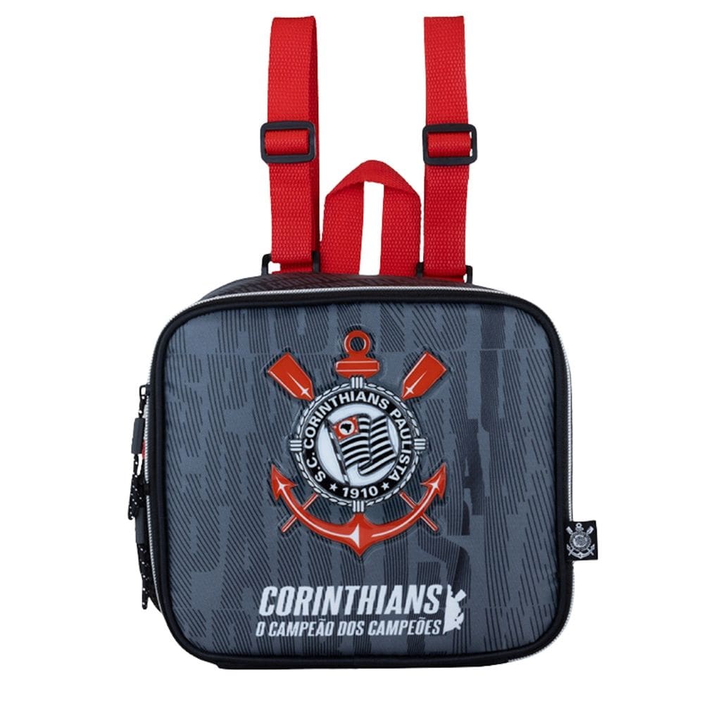 Lancheira Térmica Escolar Corinthians Paulista Infantil
