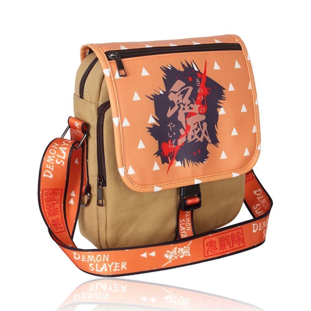 Bolsa de ombro Agatsuma Zenitsu Demons Slayerss Canvas