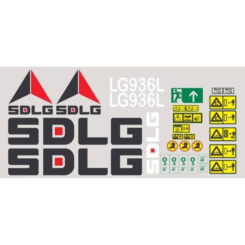 Kit Adesivos - Sdlg Lg936L