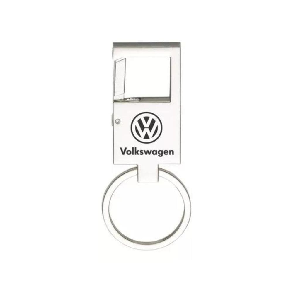 Chaveiro Para Volkswagen Jetta Metal Espelhado Mosquetão - E