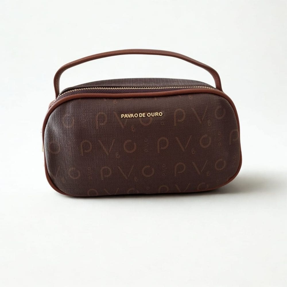 Bolsa feminina de ombro transversal Prime Pavão de Ouro