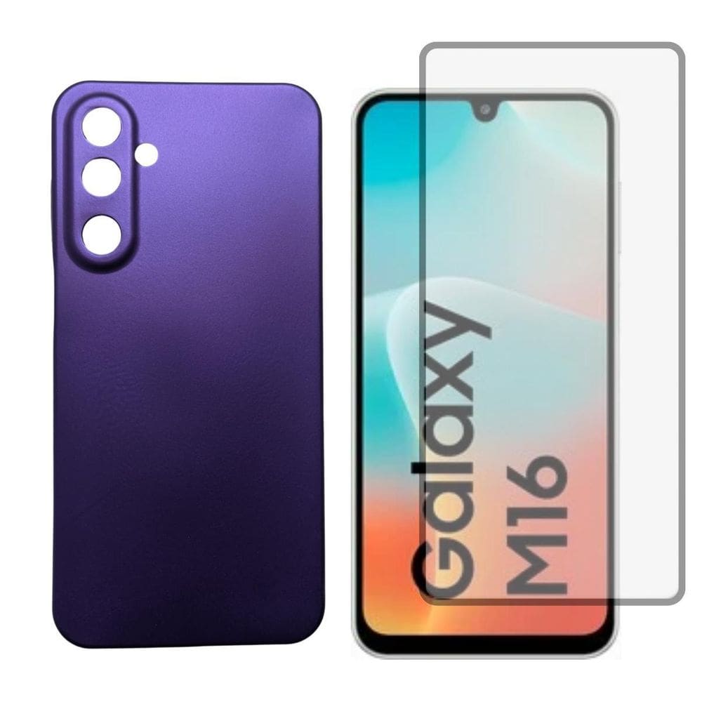 Capa Capinha Compativel Para Samsung M16 5G + Pelicula Vidro