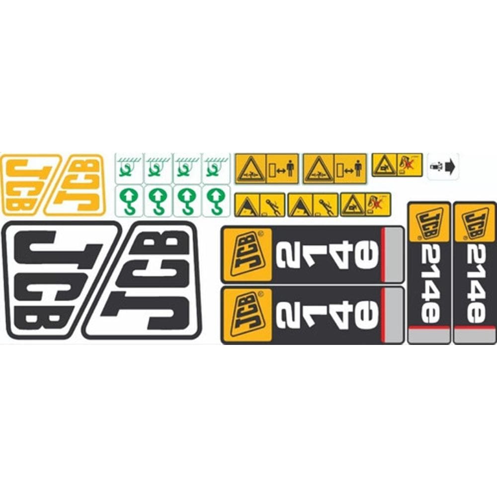 Kit Adesivos Jcb 214E