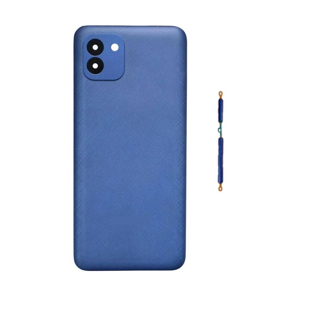 Tampa Traseira Compatível Com Celular A03 A035 - Azul