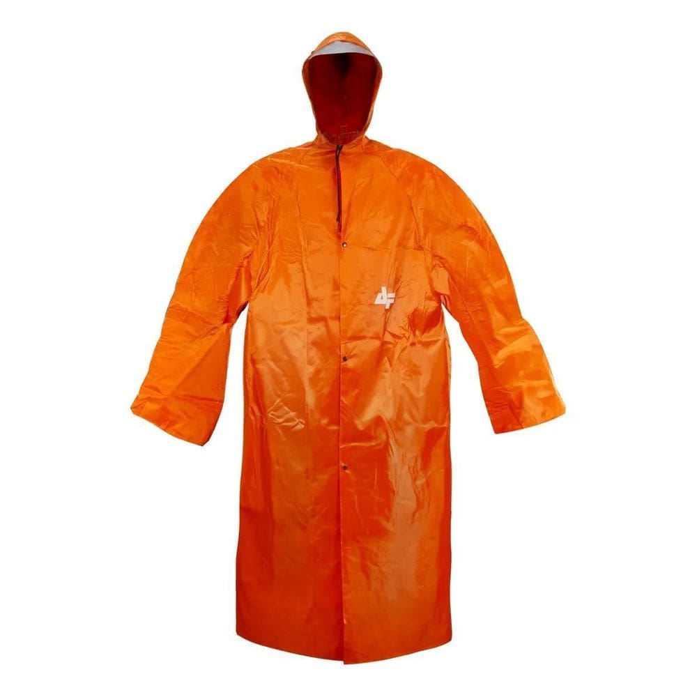 Capa De Chuva Poncho Impermeável Laranja - Albatroz