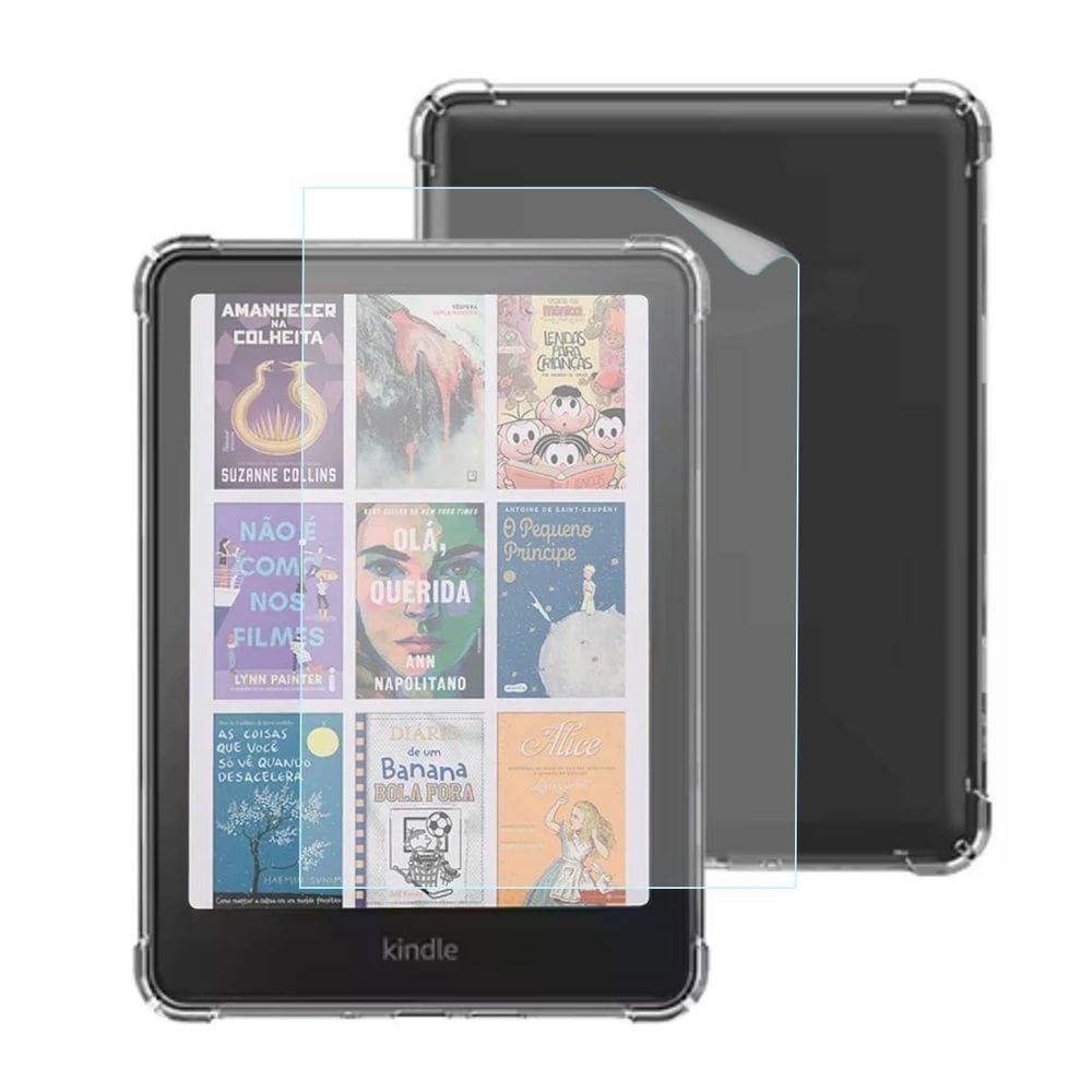 Capa Borda Para Kindle Colorsoft Signature Edition+ Película