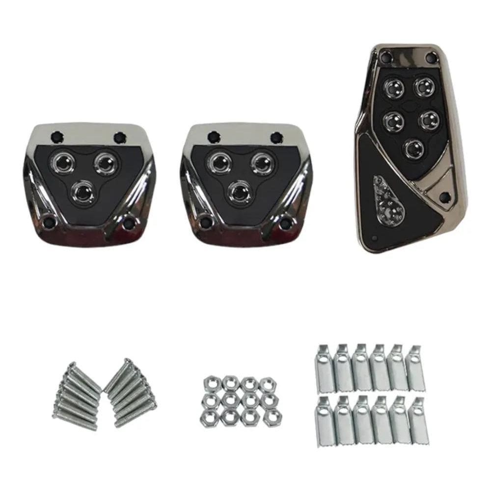 MP - 2X Pedaleira Esportiva Automotiva Carros