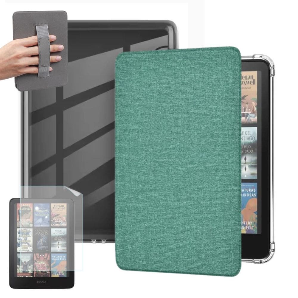 Capa Alça Para Kindle Colorsoft Signature Edition + Película