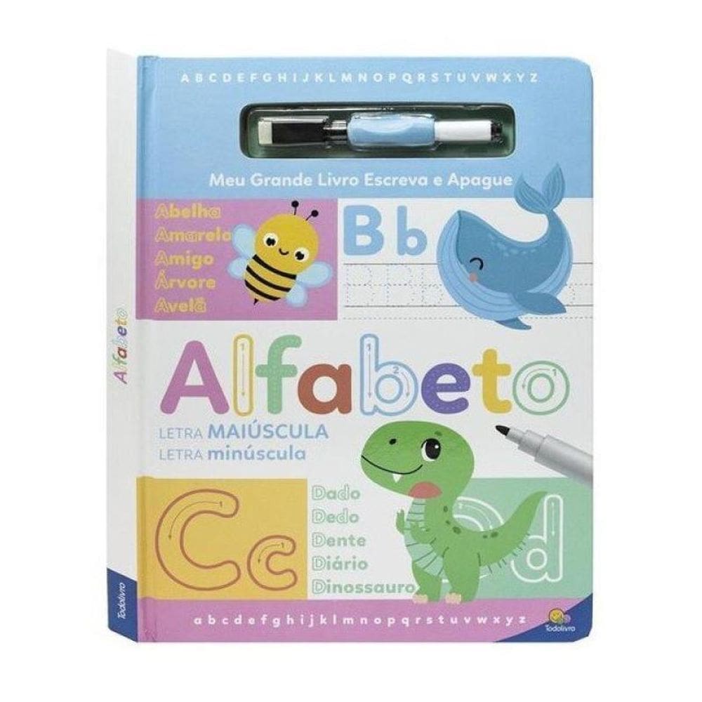 Meu Grande Livro Escreva E Apague: Alfabeto