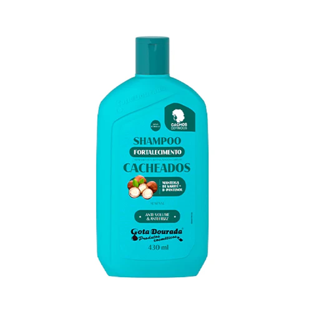 Shampoo Uso Diário Gota Dourada  Cabelos Cacheados