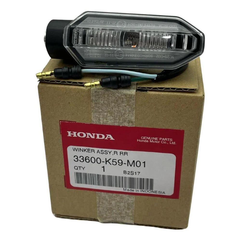 Conjunto Sinalizador De Manobra Honda Cg 160 Genuíno