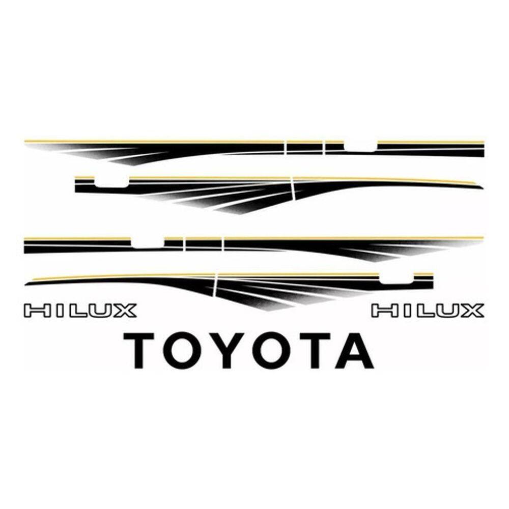 Kit Adesivo Decorativo Hilux Toyota