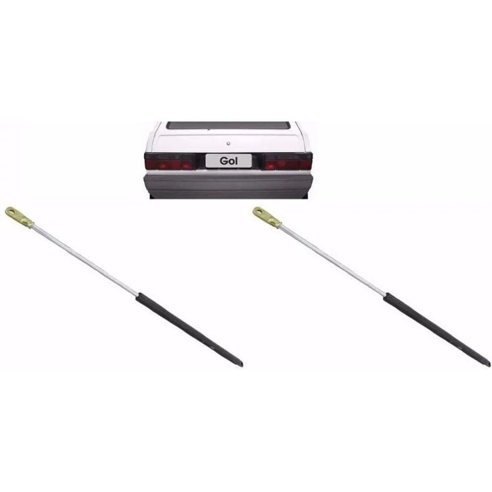 2X Par De Amortecedor Tampa Traseira Malas Gol Até 96 Quadra