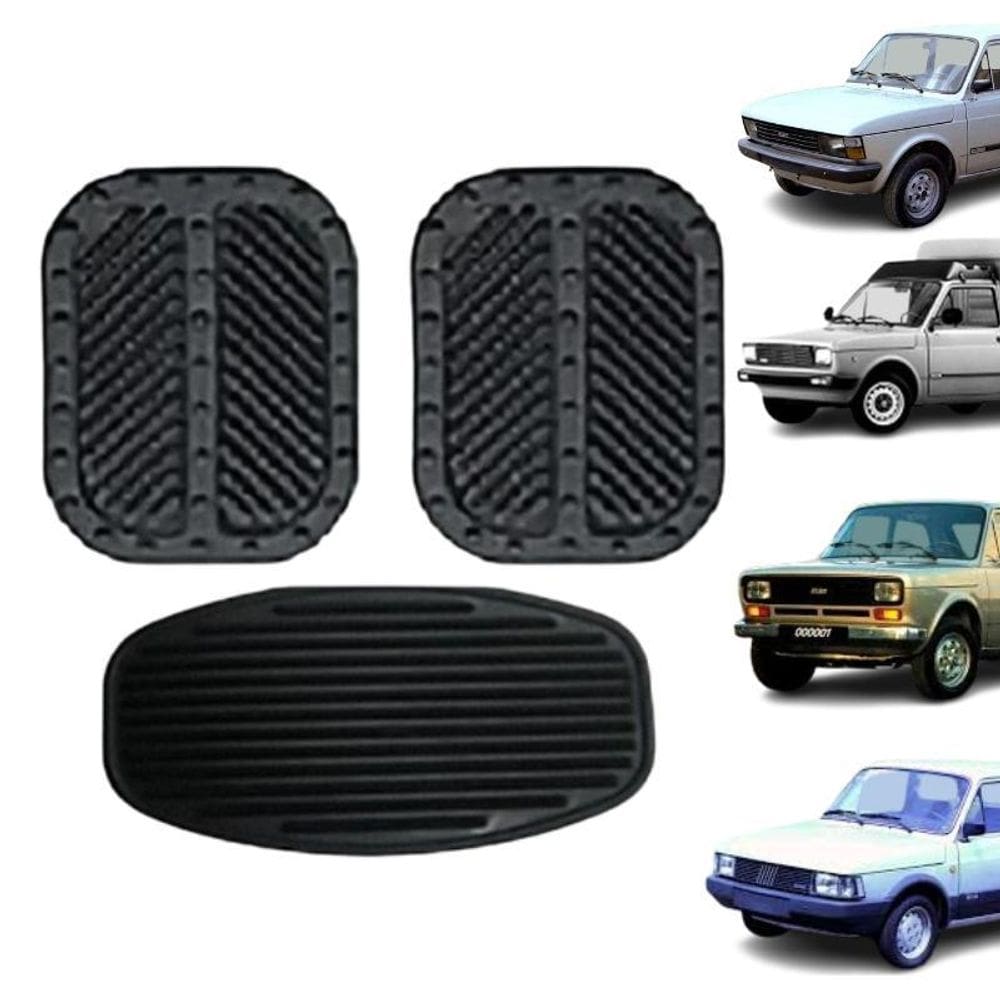 Kit De Capa De Pedal Freio+Embreagem+Acelerador Oggi/Fiorino