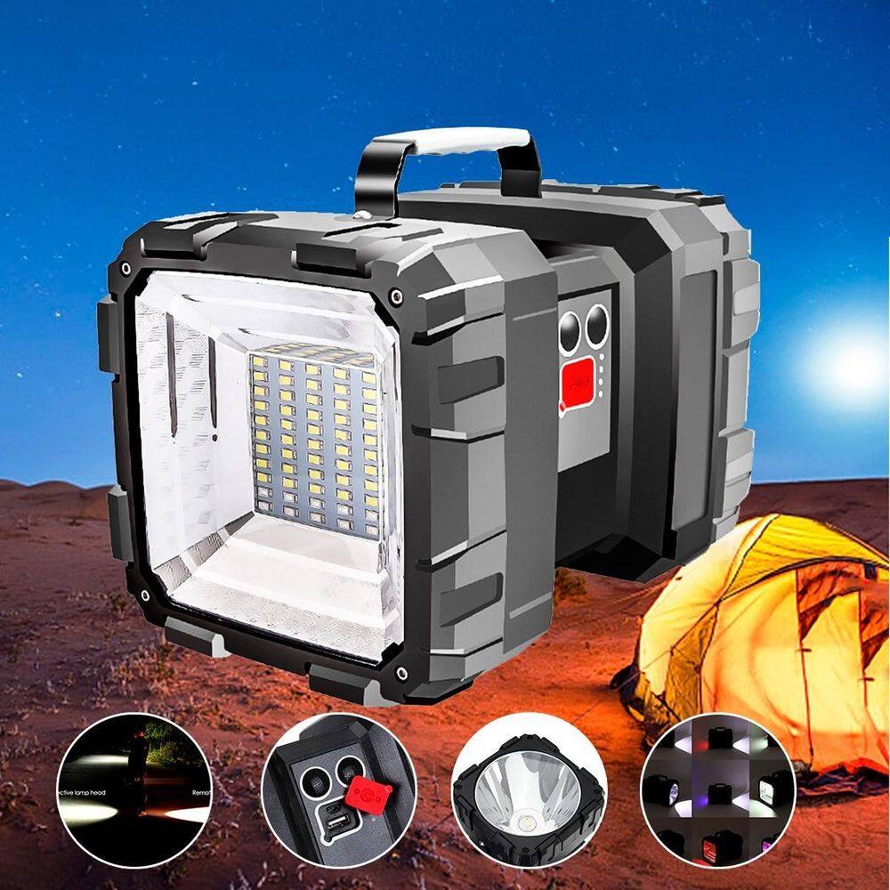 Lanterna Recarregável Multifuncional Led Ultra Forte