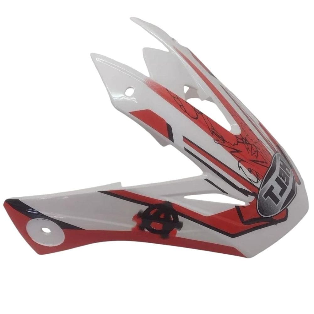 Pala / Aba Capacete Helt Cross Vision Grafite Motocross