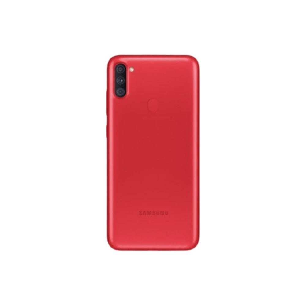 Tampa Traseira Do Samsung Galaxy A11 Vermelho