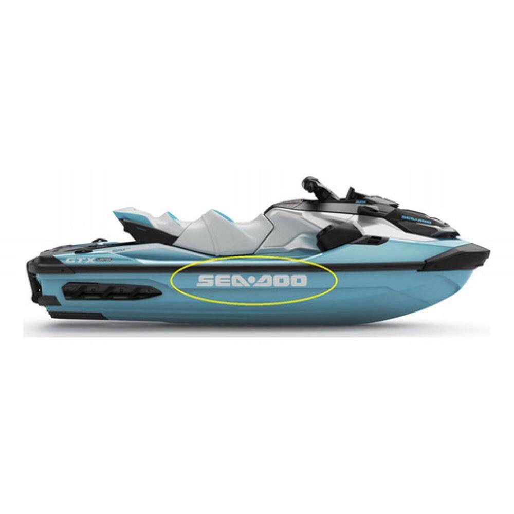 1 Adesivo Do Casco Jet Ski Sea Doo Gtx Limited 2025