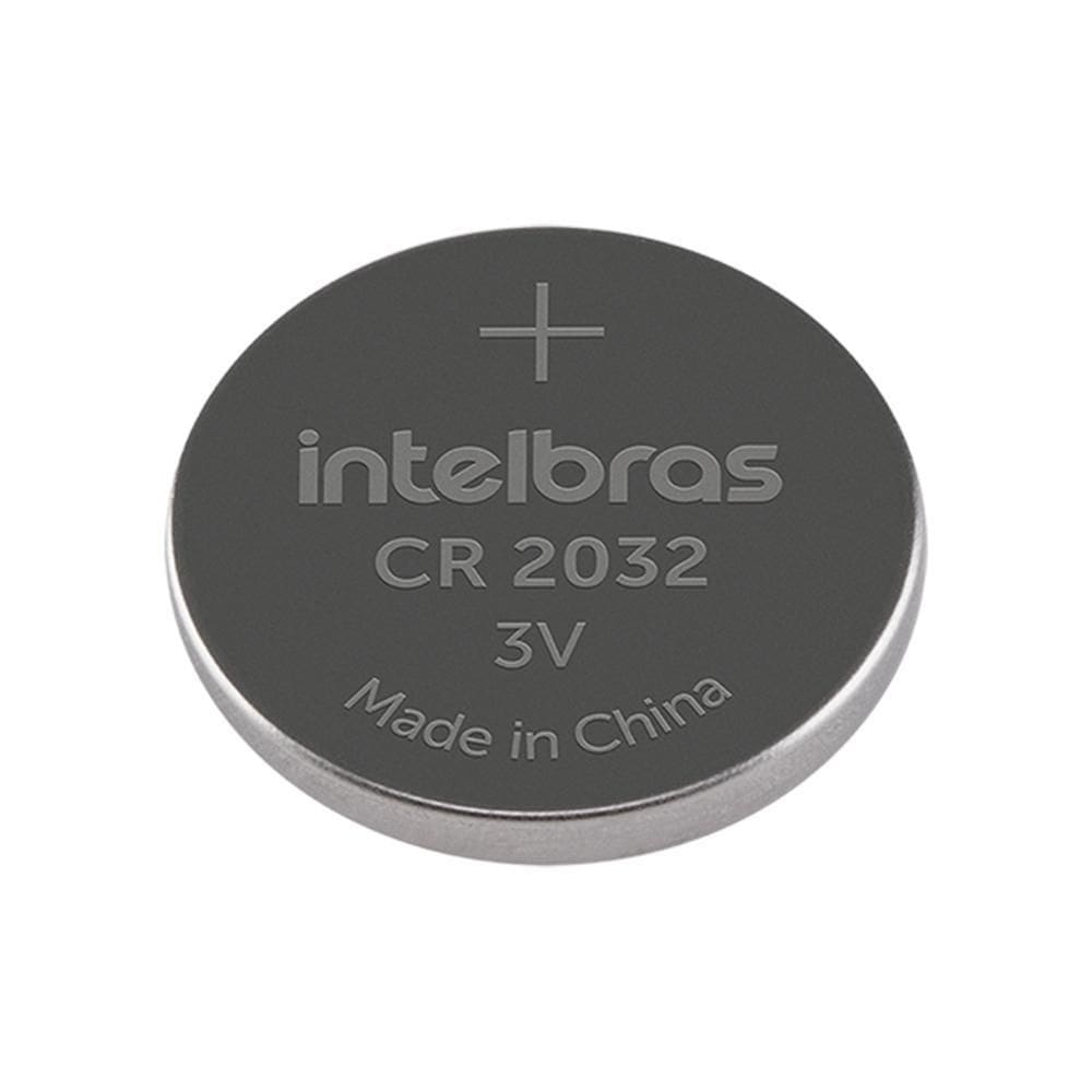 Bateria Botão De Lítio Intelbras Cr2032, 220Mah 3V Unidade