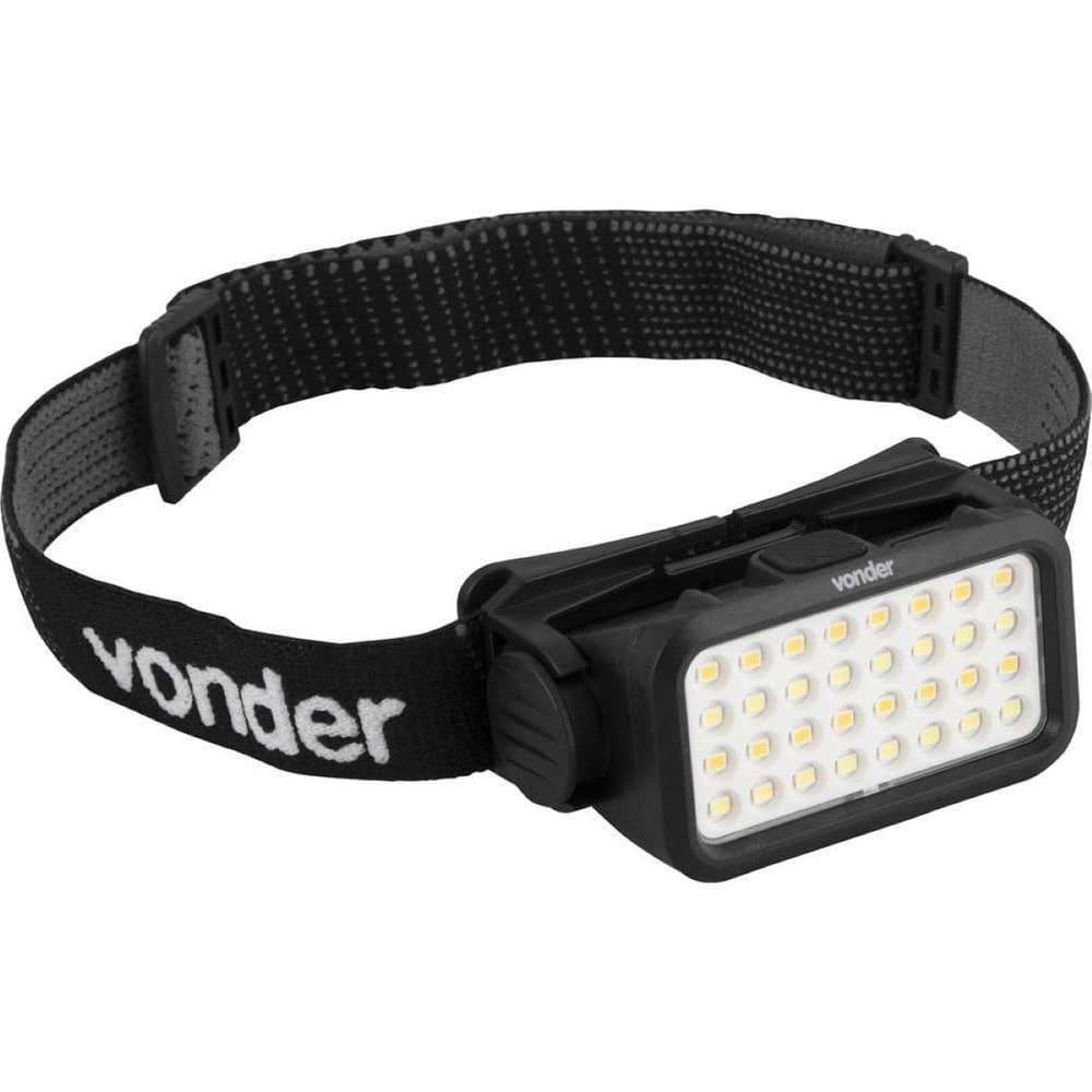 Lanterna Led Recarregável Para Cabeça Lcv 032 Vonder